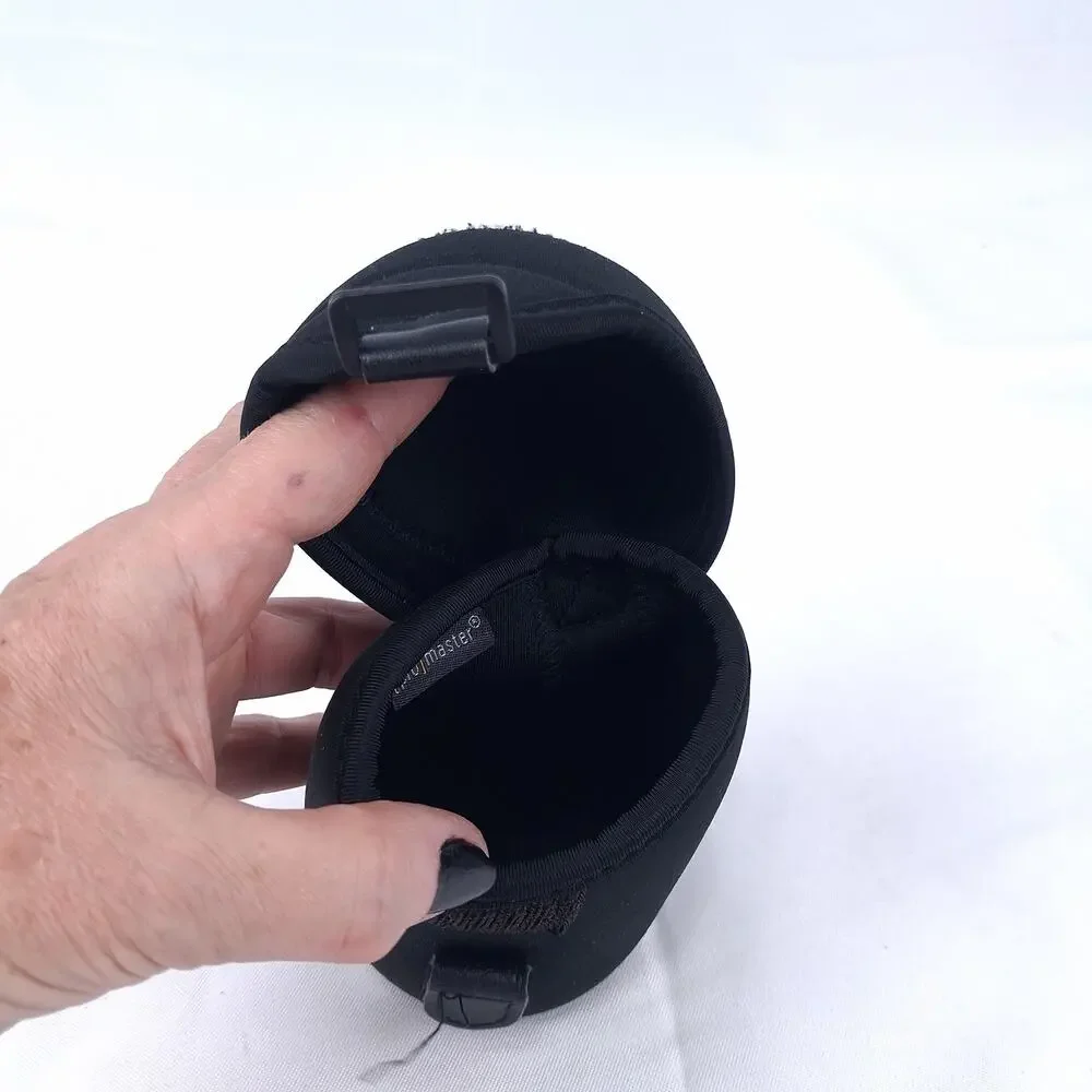 ProMaster Neoprene Lens Pouch Case Carabiner Clip Buckle Black